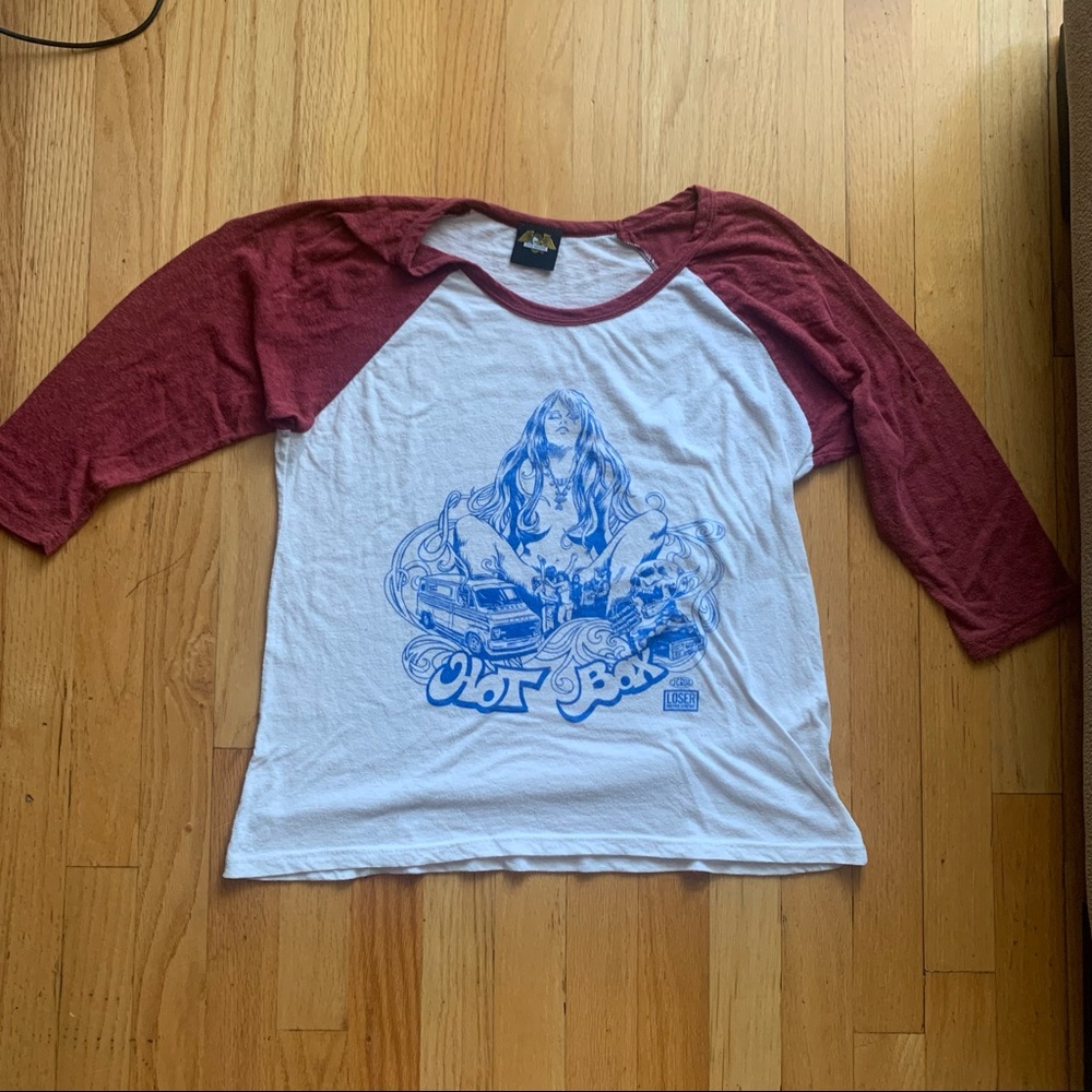 Loser Machine “Hot Box” Raglan // Size small